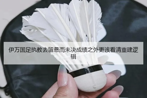 伊万国足执教去留悬而未决成绩之外更该看清重建逻辑 - cctv